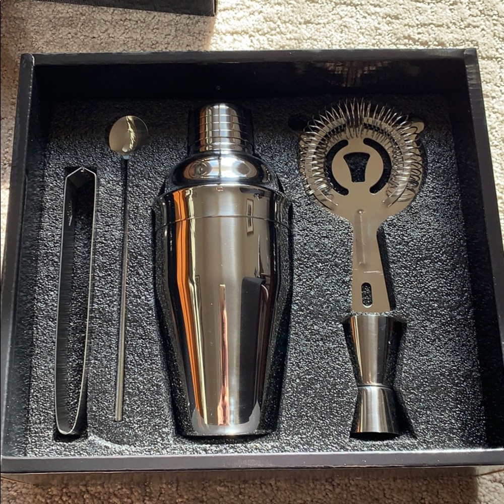 5-Piece Cocktail Shaker Set